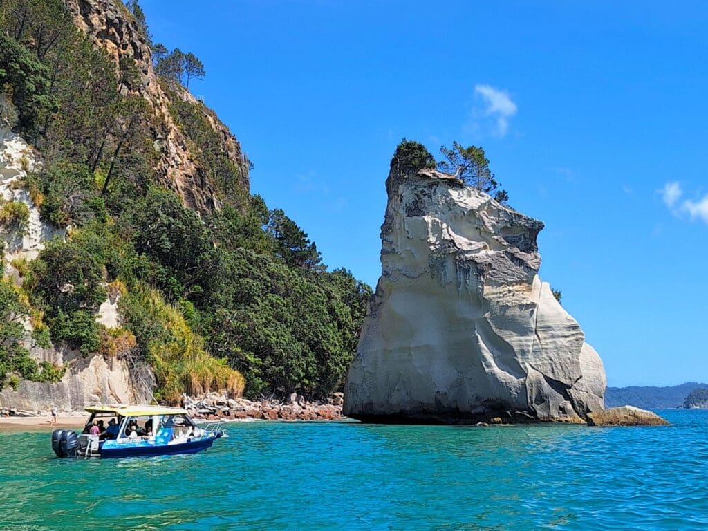 Glass Bottom Boat, Cathedral Cove