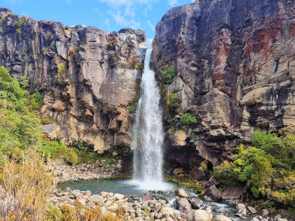 Walk to Taranaki Fall, Tongariro National Park