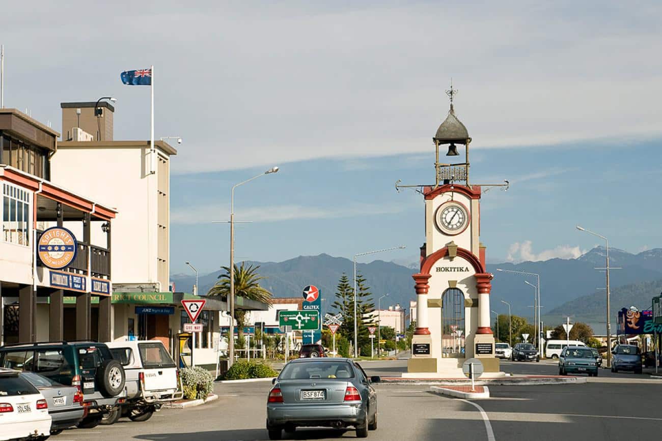 Main Street of Hokitika