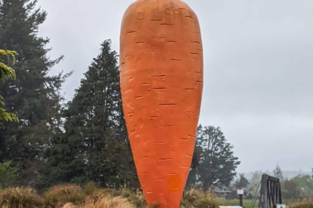 The big carrot in Ohakune