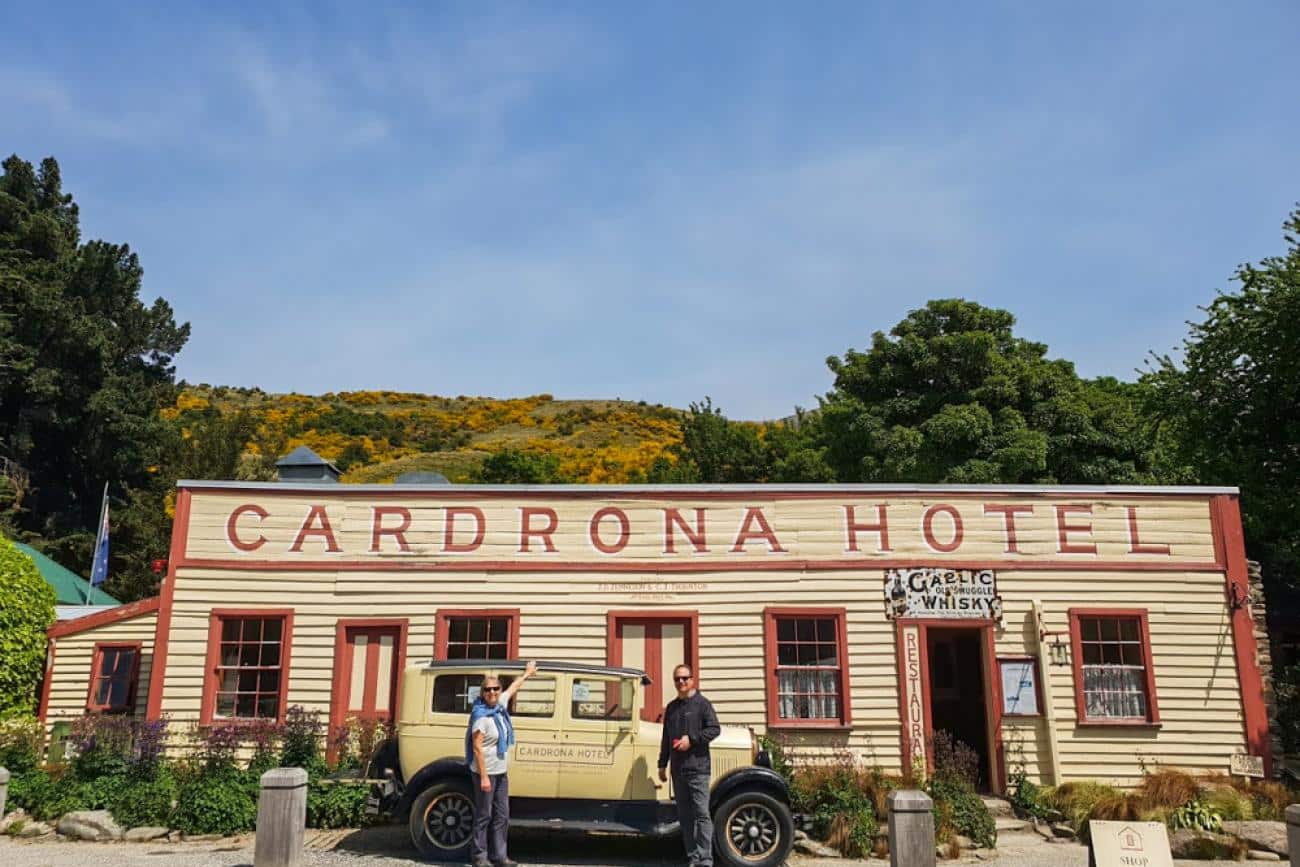 MoaTrek guests at the Cardrona hotel