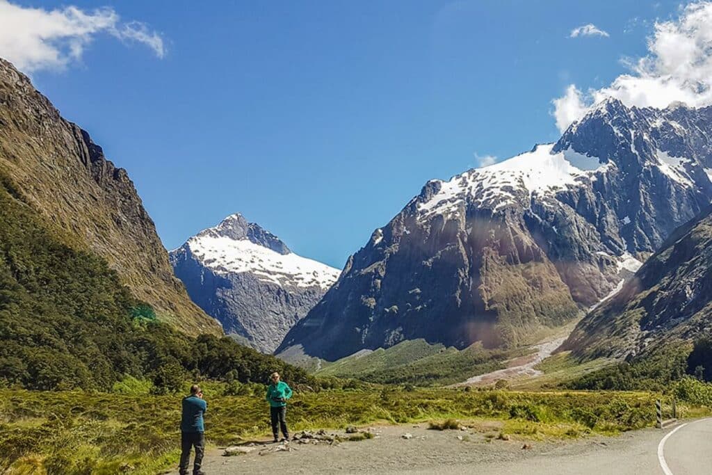 Near the Homer Tunnel on the Milford Road