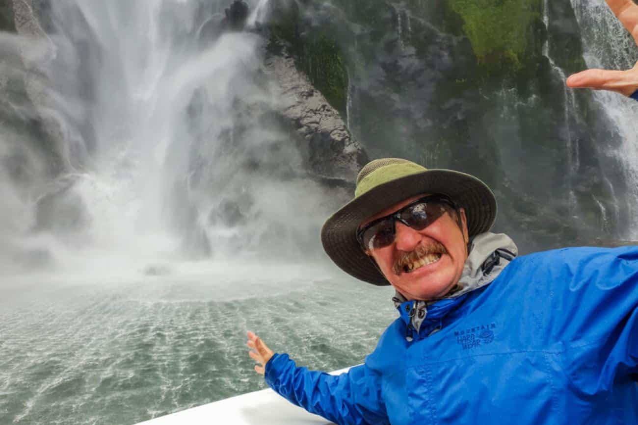 Getting close to the Stirling Falls
