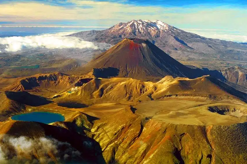 Volcanic Landscape in Tongariro National Park - NZ North and South Island Itinerary