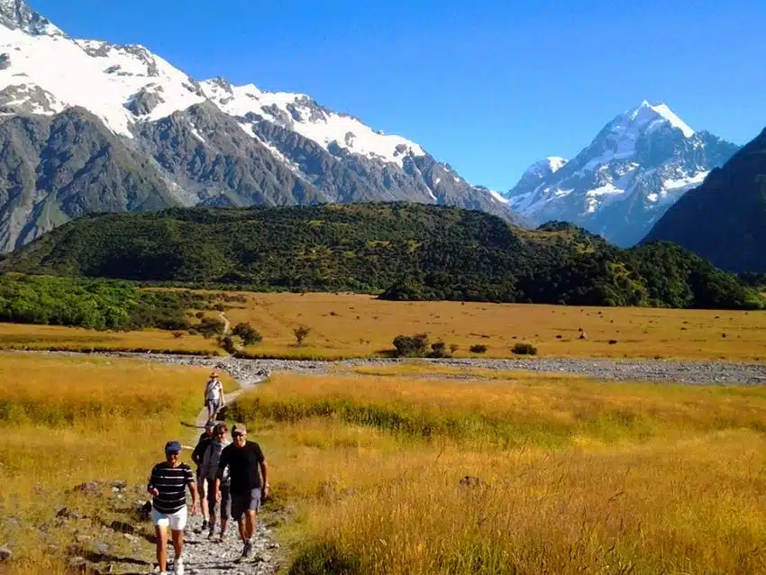 Walking at Mt Cook - Short walks around NZ