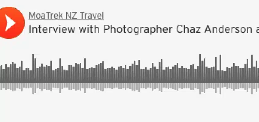 MoaTrek Guest Interview with Photographer Chaz Anderson - SoundCloud Graphic
