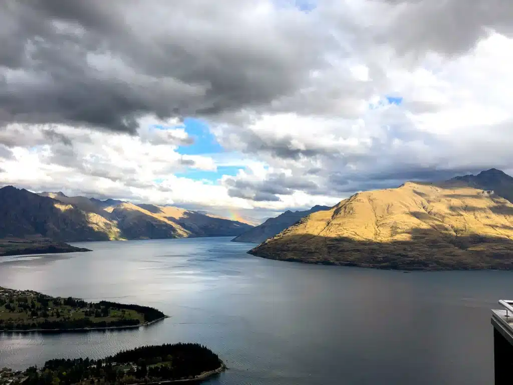 Views of Lake Wakatipu from Queenstown Gondola